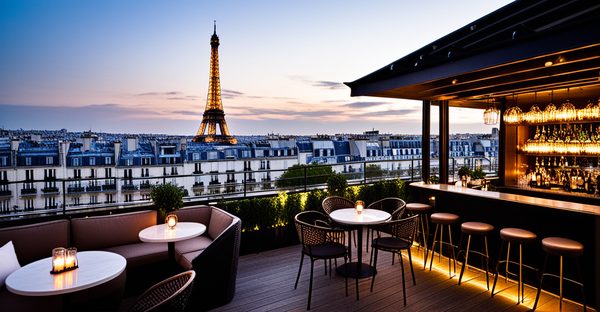 Les 10 bars rooftop à paris pour des soirées magiques